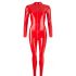 LATEX - Long-Sleeve Women's Catsuit (Red)