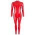 LATEX - long-sleeve women's jumpsuit (red)