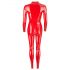 LATEX - long-sleeve women's jumpsuit (red)