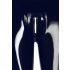 Latex Zippered Leggings (Black) 