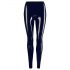 Latex Zippered Leggings (Black)  - XL