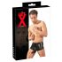 Latex Boxer with Penis Sleeve (Black) 