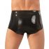 LATEX - Men's Boxer with Black Sheath