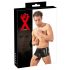 Latex Boxer with Penis Sleeve (Black)  - L/XL