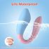 Mrow 03 - Rechargeable, Waterproof Couples Vibrator (Blue-Pink) 