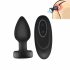 Mrow - Light-up, Radio Anal Vibrator (Black) 