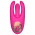 Mrow - Battery-Powered, 3-Pronged Clitoral Vibrator (Pink) 