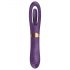 Funny Me Dual - Rechargeable 2-in-1 Tongue Vibrator (Purple) 