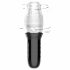 Funny Me Bellucci 360 - Rotating Vibrating Masturbator (Clear-Black) 