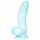 OgazR Sea Serpent - Ribbed Dildo with Suction Cup - 17 cm (Blue-White) 