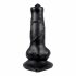 Animalhorn - Dog Penis Dildo - 12cm (Black) 