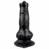 Animalhorn - Dog Penis Dildo - 12cm (Black) 