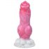 Animalorny Bulldog - dog penis dildo - 17cm (pink)