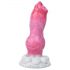 Animalorny Bulldog - dog penis dildo - 17cm (pink)