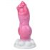 Animalorny Bulldog - dog penis dildo - 17cm (pink)