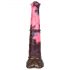 Bad Horse - Silicone Horse Gear Dildo - 24cm (Brown-Pink) 