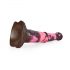 Bad Horse - Silicone Horse Gear Dildo - 24cm (Brown-Pink) 