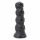 Skull Dildo - 22 cm (Black) 