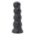 Skull Dildo - 22 cm (Black) 