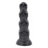 Skull Dildo - 22 cm (Black) 