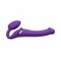 Strap-on-me M - Strapless Strap-on Vibrator (Purple) 