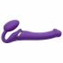 Strap-on-me M - Strapless Strap-on Vibrator (Purple) 