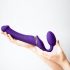 Strap-on-me M - Strapless Strap-on Vibrator (Purple) 