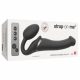 Strap-on-me M - Attachable Vibrator - Medium (Black) 