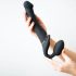 Strap-on-me M - Attachable Vibrator - Medium (Black) 