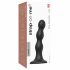 Strap-on-me Balls M - Spherical Base Dildo (Black) 