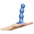 Strap-on-me Balls M - Spherical Base Dildo (Blue) 