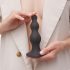 Strap-on-me Beads S - Beaded Dildo with Base (Black) 