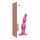 Strap-on-me Beads S - Beaded Dildo with Base (Pink) 