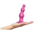 Strap-on-me Beads S - Beaded Dildo with Base (Pink) 