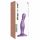 Strap-on-me Curvy S - Wavy, Suction Cup Dildo (Purple) 