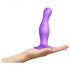 Strap-on-me Curvy M - Wavy Dildo with Base (Purple) 