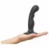 Strap-on-me P&G S - Curved Dildo with Base (Black) 