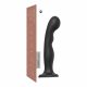 P&G L - Curved, Suction Cup Dildo (Black) 