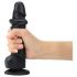 Strap-on-me S - Dual Layered Suction Cup Realistic Dildo (Black) 