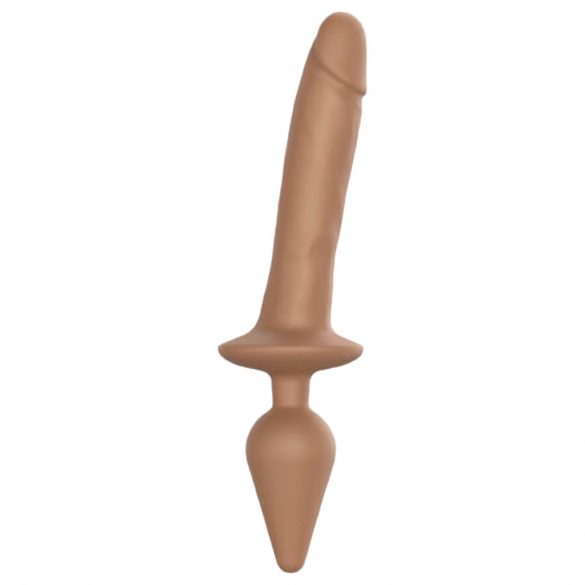 Strap-On-Me Switch Realistic XXL - 2-in-1 Silicone Dildo (Natural) 