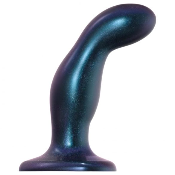 Strap-on-me Snaky M - Curved Anal Dildo (Metallic Blue)