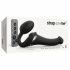 Strap-on-me S - Strap-on Air Pulse Vibrator - Small (Black) 