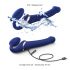 Strap-on-me S - Wearable Airwave Vibrator in Blue