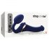 Strap-on-me Small - Strap-on Air Wave Vibrator - Blue 