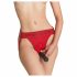 Strap-on compatible underwear - XS-XXL (red) 