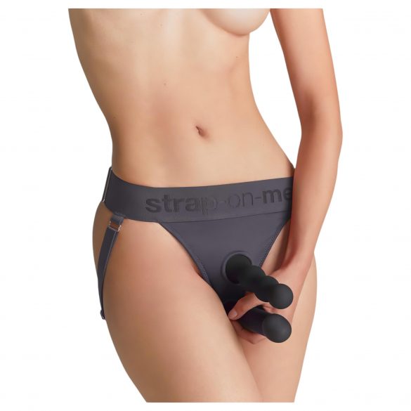 Strap-on Underwear for Dildo - XS-XXL (Grey) 