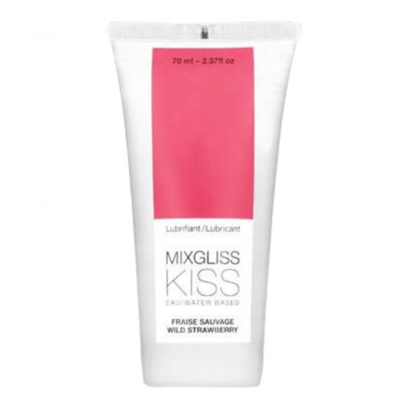 Mixgliss Kiss Wild - Water-Based Lubricant - Strawberry (70ml) 