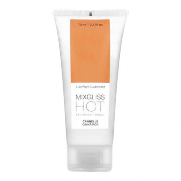 Mixgliss Hot - Warming Water-Based Lubricant - Cinnamon (70ml) 