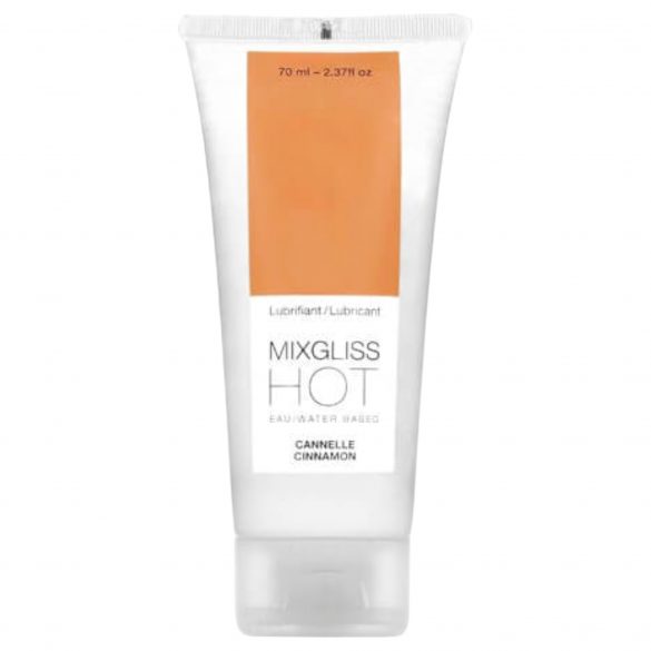 Mixgliss Hot - Warming Water-Based Lubricant - Cinnamon (70ml) 