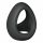 Love to Love Flux Silicone Cock Ring (Black) 